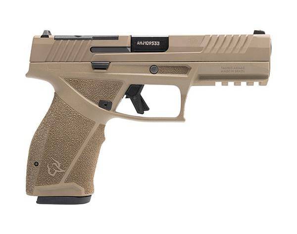 Taurus TX9 Full Size Handgun 9mm Luger 17rd Magazines(2) 4.5" Barrel Matte/Slide FDE/Frame
