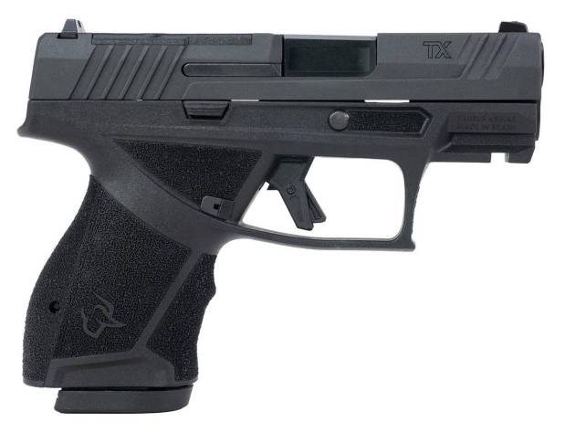 Taurus TX9 Subcompact Handgun 9mm Luger 10rd Magazines(2) 3.4" Barrel Black Slide/Grip