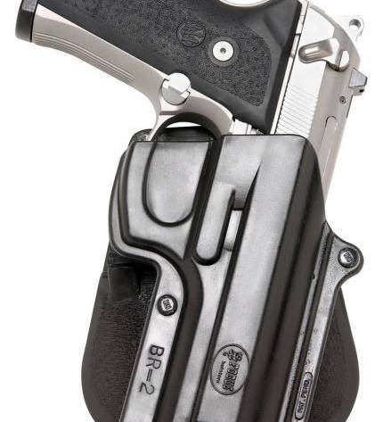 Fobus Standard Paddle Holster for Beretta 92|Beretta 96 Black Right Hand