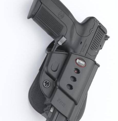 Fobus Evolution Series Paddle Holster For FN 5.7 in Black Right Hand