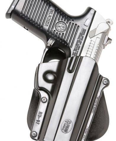 Fobus Standard Paddle Holster for Ruger P90|Ruger P94 Black Right Hand