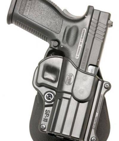 Fobus Standard Paddle Holster for Springfield XD Black Right Hand