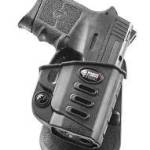 Fobus Evolution Series Paddle Holster For S&W Bodyguard 380 in Black Right Hand