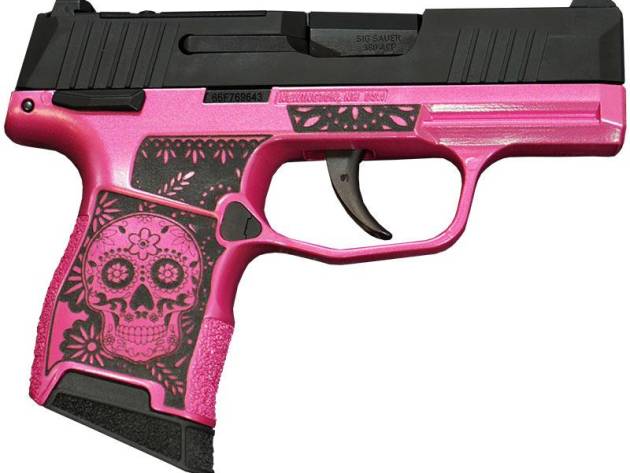 Sig Sauer P365-380-BSS-MS Exclusive "Sugar Skull" Pink Medusa Handgun .380 10rd Magazines (2) 3.1" Barrel