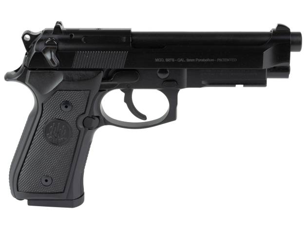 BERETTA M9A1 9MM BLK 4.9" 15+1 RAIL