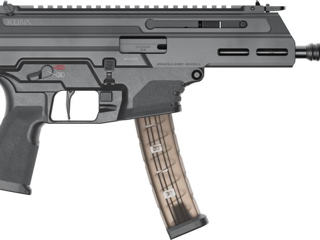 KUNA Pistol 9mm 6.125" M-LOK, Blk 2/30-rd