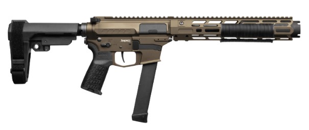 Zeroed Banshee MkGs 9mm 6.5" TB Brnz 33rdGlk