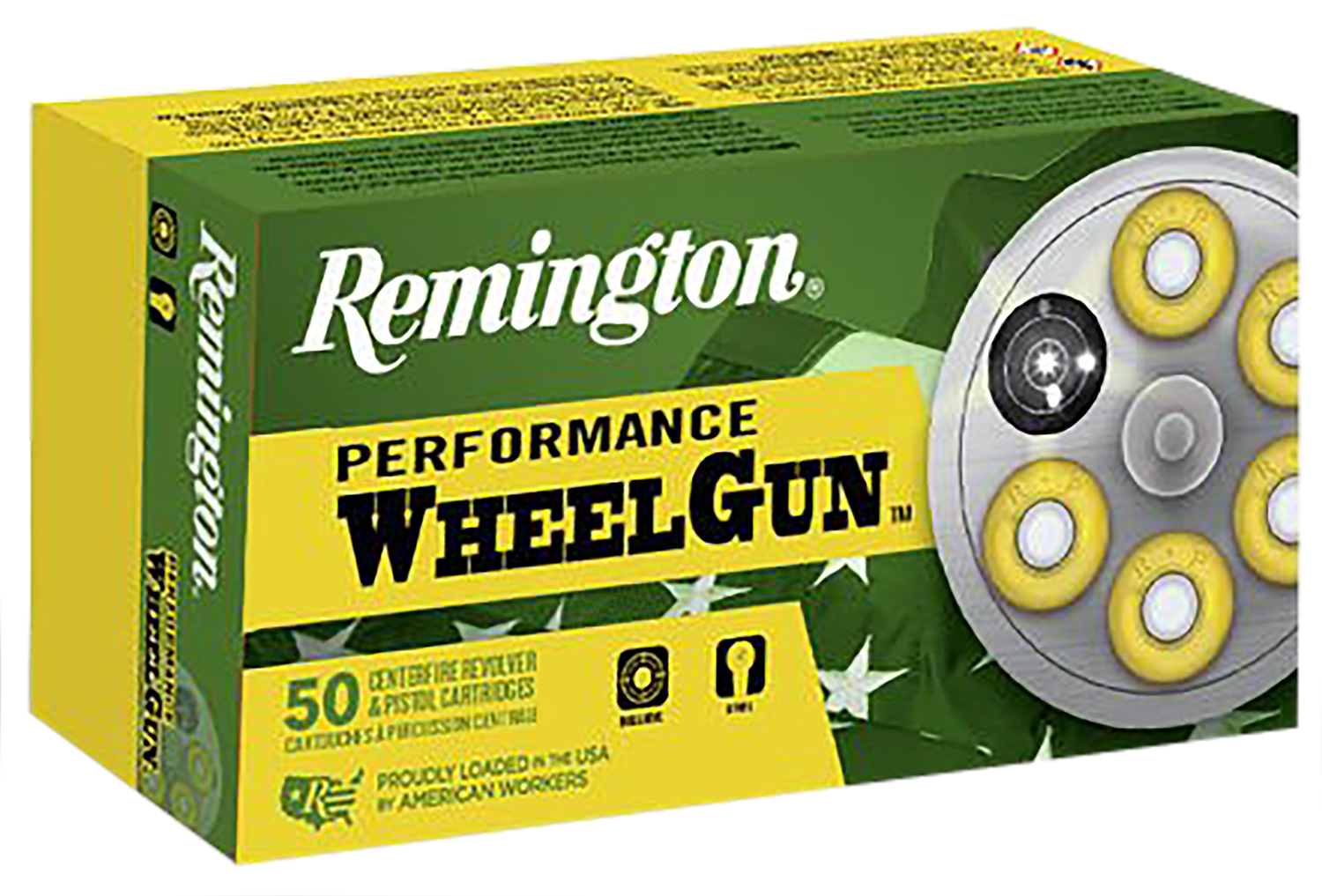 Remington Ammunition 22278 Performance WheelGun 38S&W 146gr Lead Round Nose 50 Per Box/10 Case