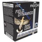 Fiocchi 12GTX187 Field Dynamics Dove & Quail 12Gauge 2.75" 1 1/8oz 7.5Shot 25 Per Box/10 Case