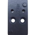 HK 50254264 Optic Plate #4 Black Steel, Fits HK VP9 OR Leupold DeltaPoint Pattern Footprint Mount