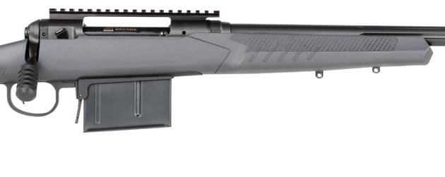 Savage Arms 57489 110 Tactical Full Size 300 Win Mag 5+1 24" Matte Black Heavy Threaded Barrel, Matte Black Picatinny Rail Carbon Steel Receiver, Adj AccuStock Matte Gray Synthetic Stock, Right Hand