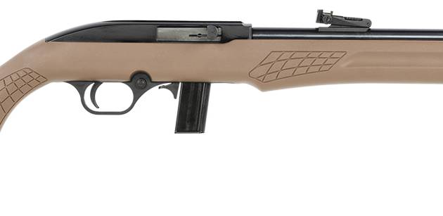 Rossi RS22L1811B RS22  Full Size 22 LR 10+1 18" Matte Black Matte Black Steel Receiver Brown Monte Carlo Stock Right Hand