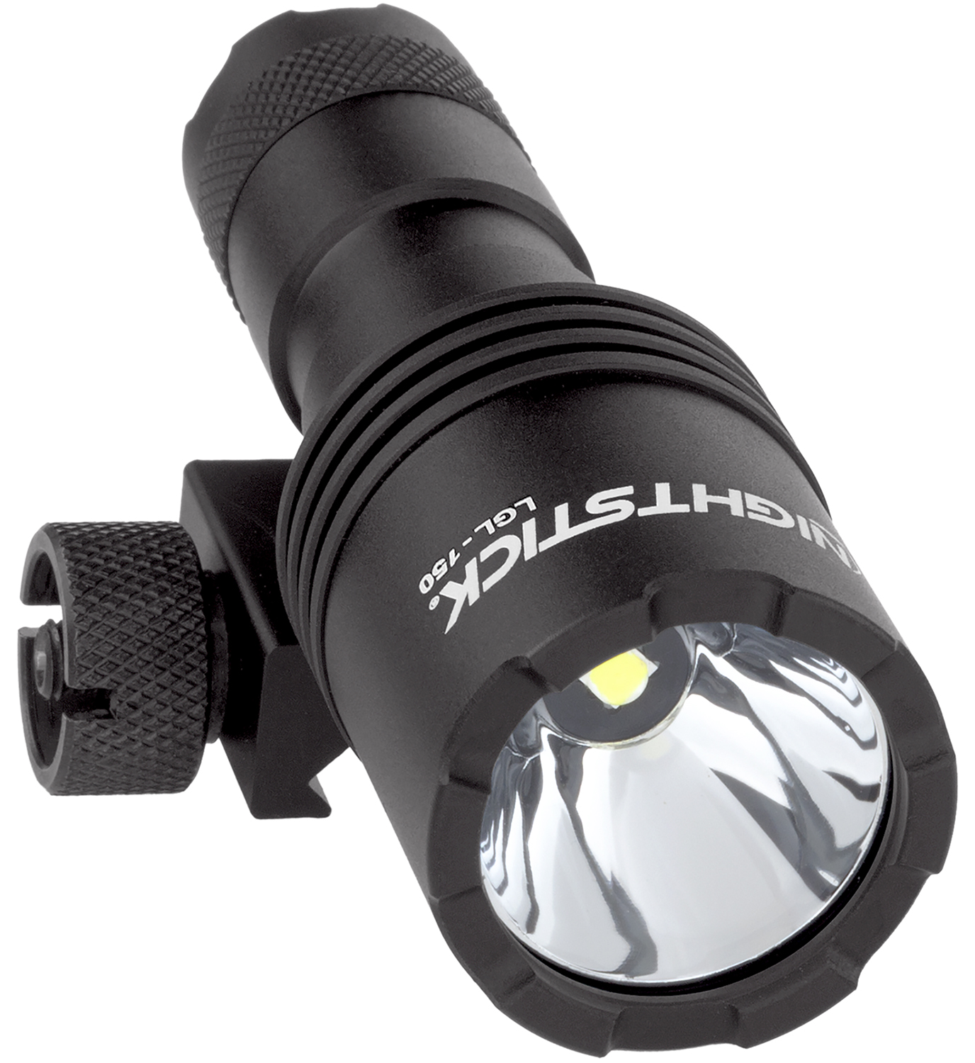 Nightstick LGL150 Compact Long Gun Light Kit Black Anodized 450 Lumens White LED Bulb