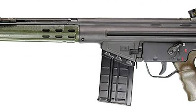 PTR 100 GI  *Reconditioned 308 Win,7.62x51mm Nato 18" 20+1, Black Parkerized Reciever, Green Synthetic Furniture (Stock May Be Blemished)