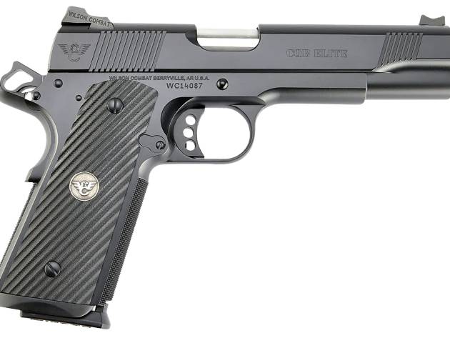 Wilson Combat CQBEFS9 CQB Elite 9mm Luger 10+1 5" Match Grade Barrel, Black Serrated Carbon Steel Slide, Black Armor-Tuff Carbon Steel Frame w/Beavertail, Black G10 Grip