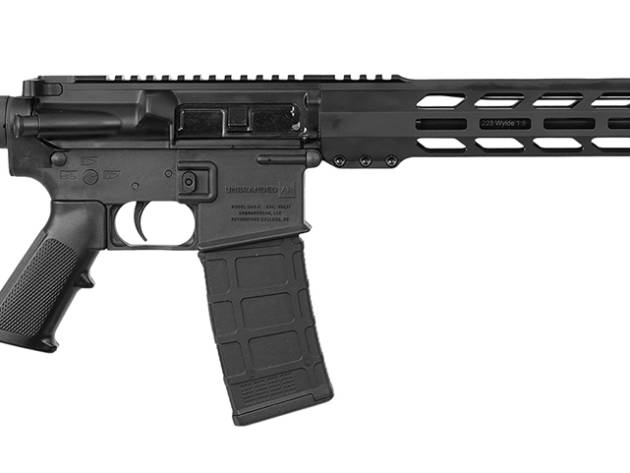 UnBranded AR 223WYBR0004 UAR-C Carbon 223 Wylde 30+1 16" Barrel, Black Nitride Metal Finish, Black Collapsible Stock, Textured Black Polymer Grip