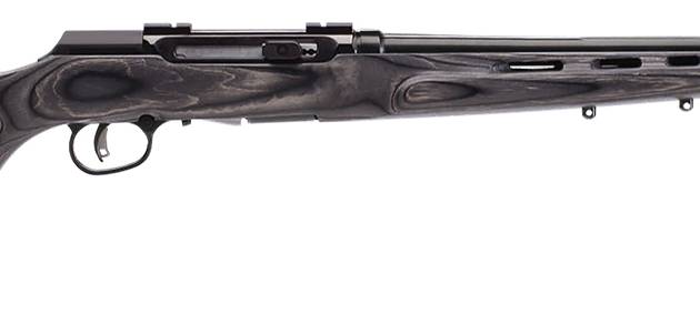 Savage Arms 47800 A Series Matte Gray Full Size 17 WSM 8+1 22" High Luster Heavy Barrel, High Luster Drilled & Tapped Carbon Steel Receiver, Matte Gray Thumbhole Laminate Stock, Right Hand
