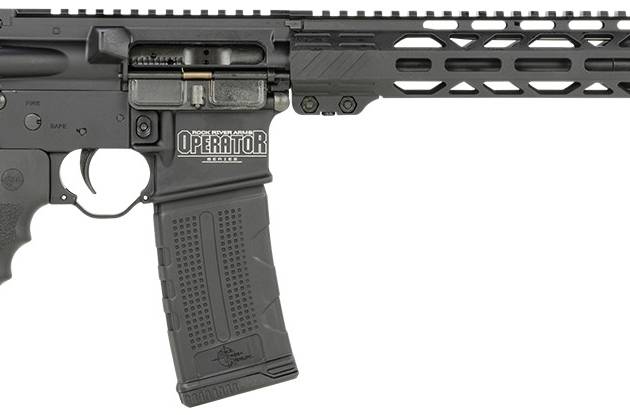 Rock River Arms OP1500 LAR-15M Operator ETR Carbine 5.56x45mm NATO 16" 30+1, Black, RRA NSP-2 Stock & Hogue Grip, Carrying Case