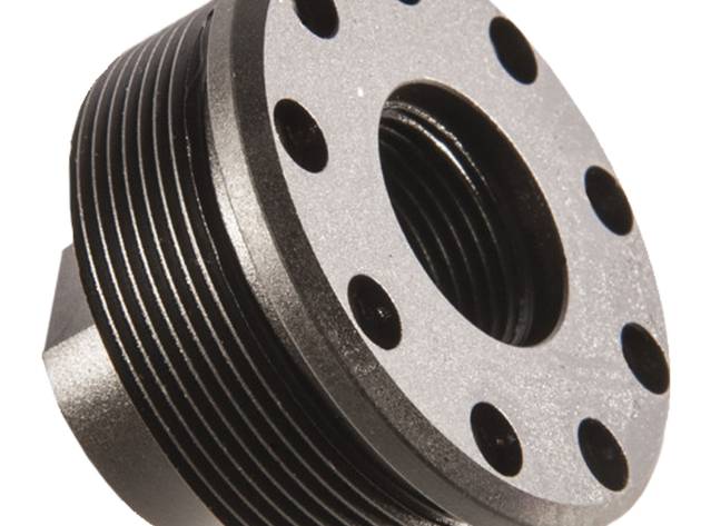 SilencerCo AC633 Alpha Direct Thread Mount 1/2"-28 tpi Stainless Steel