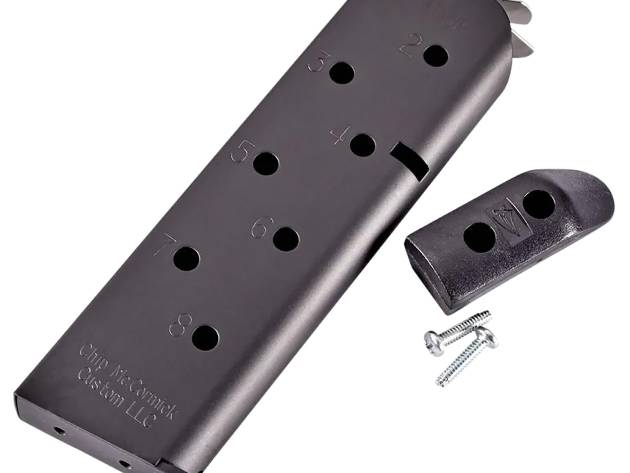 CMC Products MMG45FS8BP Match Grade  8rd 45 ACP USGI For 1911 Government Black Stainless Steel