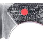 CRKT 4037 Razel 2.97" Fixed Plain Satin D2 Steel Blade/Weathered Resin Infused Fiber Handle Includes Sheath