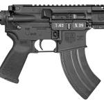 Diamondback DB1912O001 DB15 7.62x39mm 28+1 7", Black, Carbon Lower, 6" M-LOK Handguard, Padded Buffer Tube, Magpul Grip