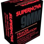 Supernova PMSN9MMR Red Tracer Non Corrosive 9mm Luger 119 Gr Full Metal Jacket 20 Per Box/ 50 Cs