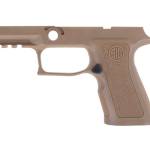Sig Sauer GRIPMODXC943SMCOY P320 Grip Module X-Series Compact (Small Size Module), 9mm Luger/40 S&W/357 Sig, Coyote Polymer, Fits Sig P320 (3.60" & 3.90")