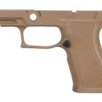 Sig Sauer GRIPMODXCA943SMCOY P320 Grip Module X-Series Carry (Small Size Module), 9mm Luger/40 S&W/357 Sig, Coyote Polymer, Fits Sig P320 (3.90" & 4.70")