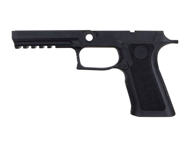 Sig Sauer GRIPMODXF943LGBLK P320 Grip Module X-Series (Large Size Module), 9mm Luger/40 S&W/357 Sig, Black Polymer, Fits Full Size Sig P320 (4.70")