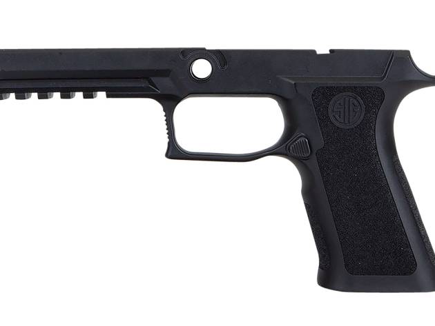 Sig Sauer GRIPMODXF943SMBLK P320 Grip Module X-Series (Small Size Module), 9mm Luger/40 S&W/357 Sig, Black Polymer, Fits Full Size Sig P320 (4.70")