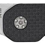 Spyderco C240CFP Smock 3.39" Folding Plain Stonewashed CPM S30V SS Blade/Black Textured Carbon Fiber/G10 Handle