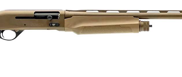 Gforce Arms GFONE1228MF One  Full Size 12 Gauge Semi-Auto 3" 3+1/10+1 28" Flat Dark Earth Vent Rib Barrel, Flat Dark Earth Receiver, Fixed Flat Dark Earth Cerakote Synthetic Stock