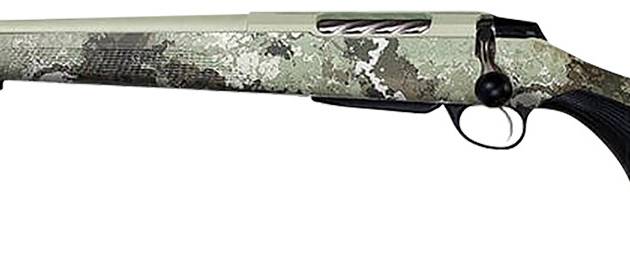 Tikka JRTXVA470 T3x Lite 7mm Rem Mag 3+1 24.30" Fluted/Threaded, Desert Verde Cerakote Barrel/Rec, Veil Alpine Synthetic Stock, Interchangeable Grip, Muzzle Brake Left Hand