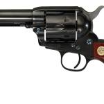 Cimarron MP400B1402 Pistoleer 357 Mag 6 Shot, 4.75" Blued Rifled Steel Barrel, Cylinder, Backstrap & Frame, Walnut Grip