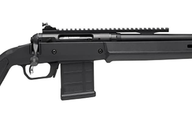 Savage Arms 58178 110 Scout Full Size 450 Bushmaster 5+1 16.50" Matte Black Threaded Barrel, Picatinny Rail Carbon Steel Receiver, Black Magpul Hunter Synthetic Stock,