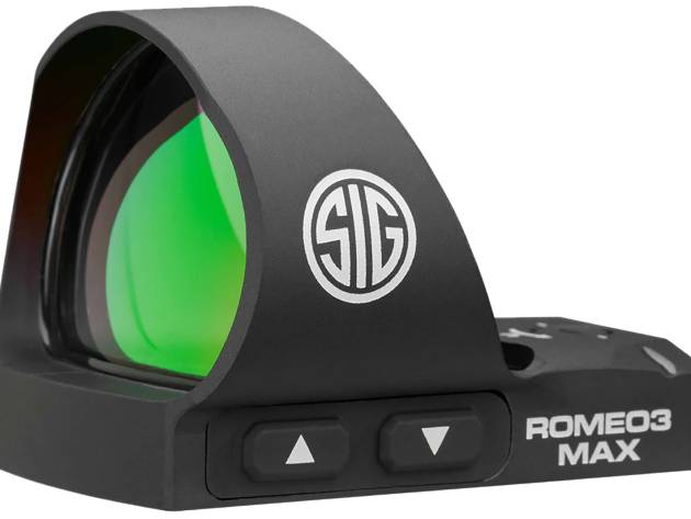 Sig Sauer Electro-Optics SOR30300 Romeo3Max Pro Black 1 x 31 mm 3 MOA Red Dot