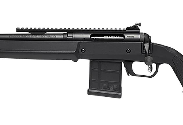 Savage Arms 58182 110 Scout Full Size 300 Blackout 10+1  16.50" Matte Black Threaded Barrel, Picatinny Rail Carbon Steel Receiver, Black Magpul Hunter Synthetic Stock Left Hand