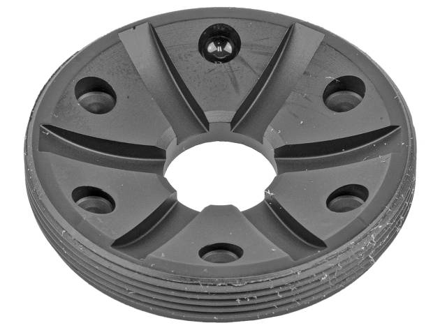 SilencerCo AC4739 Charlie Front Cap 9mm Nitride Black