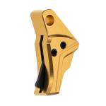 Tyrant CNC TDG43TRIGGOLDBLACK I.T.T.S Trigger/Shoe Gold Fits Glock 43/43x/48
