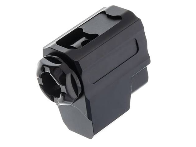 Tyrant CNC TDP365COMPBLK/BLK   Black/Black Aluminum 9mm