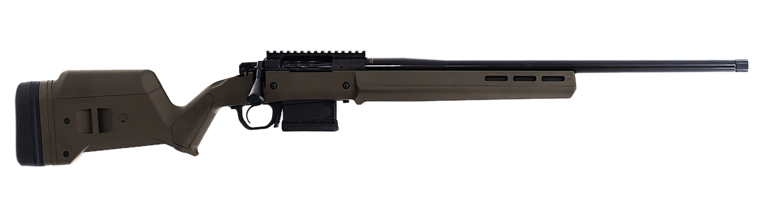 Faxon Firearms FX700SA308S02 FX7 308 Win 5+1 22" Black Nitride OD Green Polymer Stock