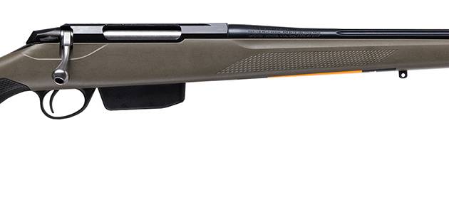 Tikka JRTXGSL38222MT T3x Superlite 6.5 Creedmoor 3+1 22.40" Blued Fluted Threaded Barrel, Blued Drilled & Tapped Steel Receiver, Fixed Green Synthetic Stock