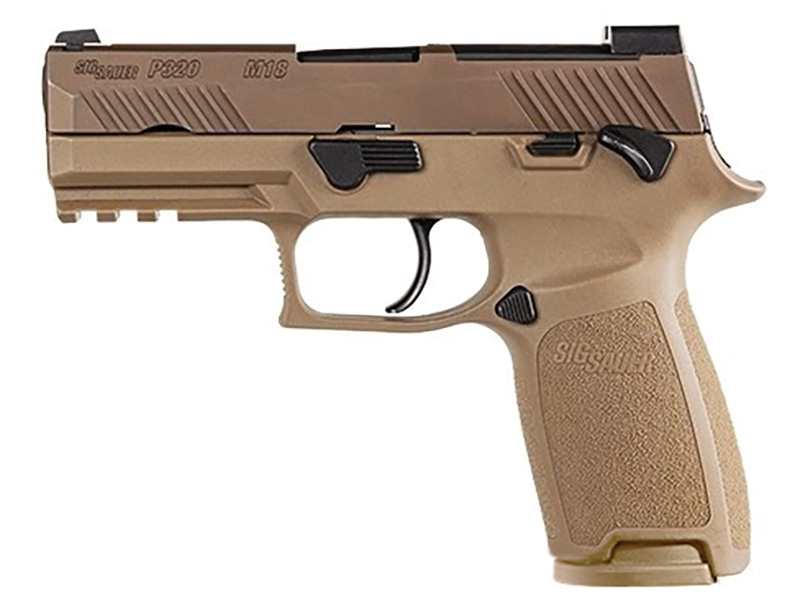 P320 M18 9MM 3.9" Coyote FS/NS 10rd