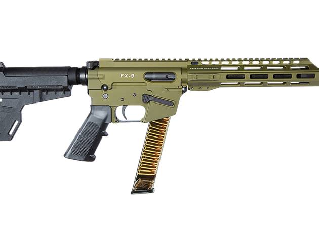 FREEDOM ORDNANCE FX9P10-ODG FX9P  9mm Luger 31+1 10" OD Green