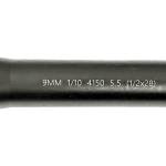 Lead & Steel Llc LS9MM5.5-28 AR9 9mm Straight Profile Black Nitride Chrome Moly Vanadium