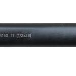 Lead & Steel Llc LS9MM11.3-28 AR9 9mmLuger Straight Profile Black Nitride Chrome Moly Vanadium