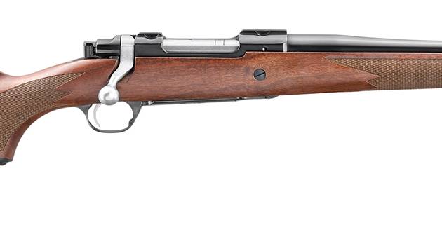 Ruger 67103 Hawkeye Hunter 358 Win 4+1 16.60" Satin Blued Threaded Barrel, Satin Blued Steel Receiver w/Integral Scope Mount, American Walnut Fixed Stock, Right Hand