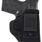 Galco STO652RB Stow-N-Go IWB Black Steerhide Fits M&P Shield 3" 9/40 & 2.0" 9/40 Right Hand
