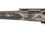 Savage Arms 32595 110 Core Hunter Pro 7mm PRC 3+1 22" Spiral Fluted Barrel, Savage Woodland Camo AccuStock w/AccuFit V2 Synthetic Stock, Left Hand
